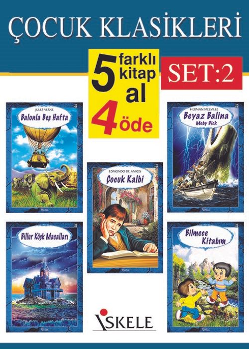 Çocuk Klasikleri (5 Al 4 Öde) Set 2