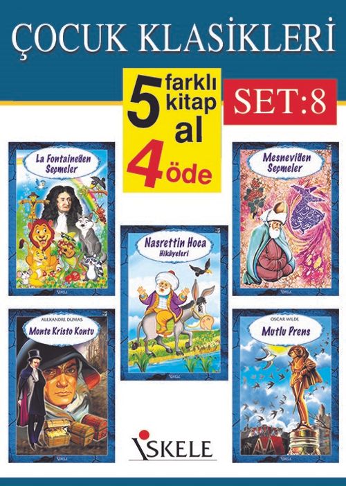 Çocuk Klasikleri (5 Al 4 Öde) Set 8