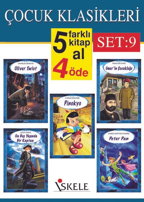 Çocuk Klasikleri (5 Al 4 Öde) Set 9
