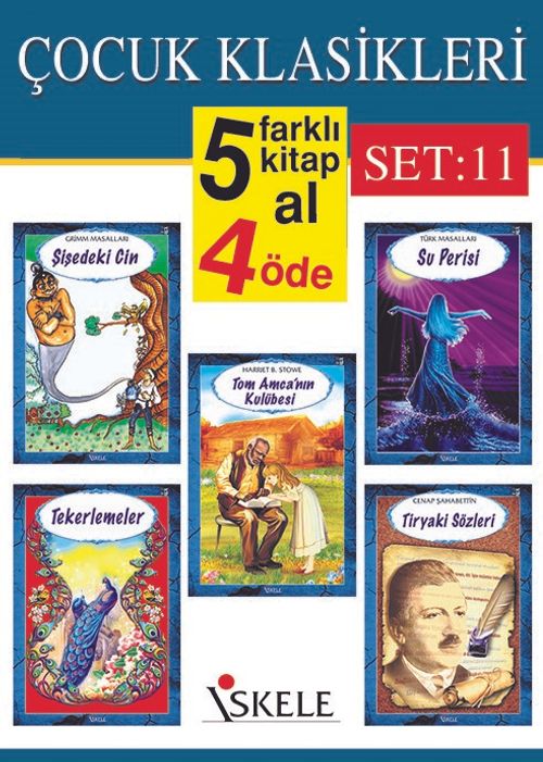 Çocuk Klasikleri (5 Al 4 Öde) Set 11