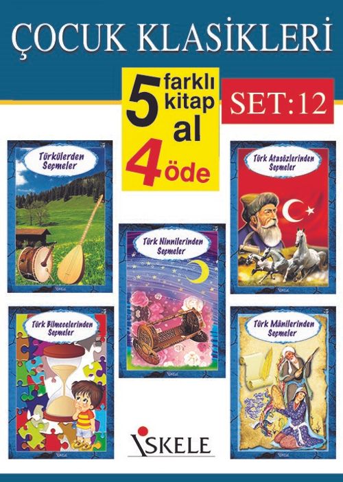 Çocuk Klasikleri (5 Al 4 Öde) Set 12
