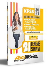 2021 KPSS Eğitim Bilimleri Program Geliştirme -Sınıf Yönetimi - Materyal Geliştirme Tamamı Çözümlü 21 Deneme Sınavı