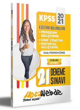 2021 KPSS Eğitim Bilimleri Program Geliştirme -Sınıf Yönetimi - Materyal Geliştirme Tamamı Çözümlü 21 Deneme Sınavı
