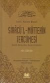 Sirac&uuml;'l M&uuml;ttekin Terc&uuml;mesi 1.Cilt