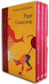 Pippi Uzunçorap Serisi  Kutulu Özel Set 3 Kitap (Ciltli)