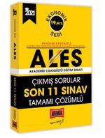 2021 ALES Son 11 Sınav Tamamı Çözümlü Çıkmış Sorular Ekonomik Seri