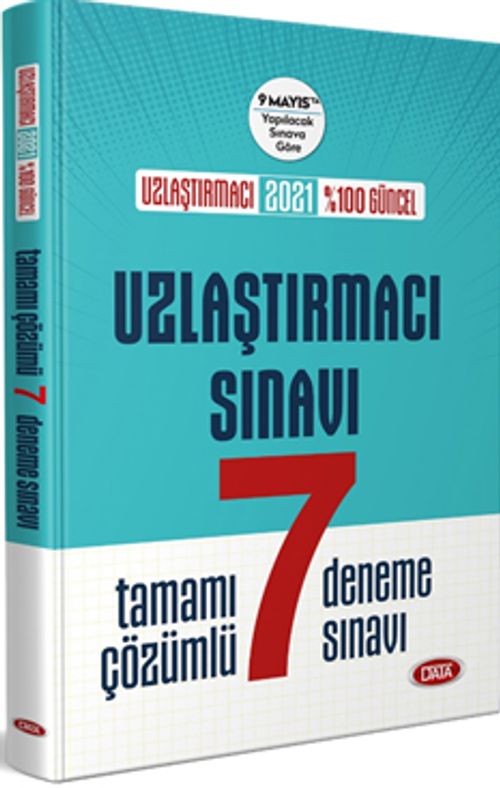 2021 Uzlaştırmacı Sınavı Tamamı Çözümlü 7 Deneme Sınavı 