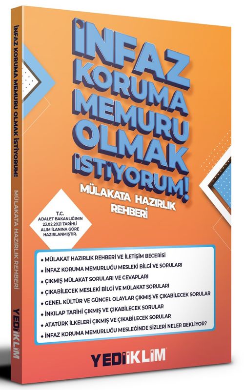 İnfaz Koruma Memuru Olmak İstiyorum Mülakat Hazırlık Rehberi