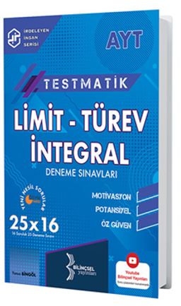2021 AYT Testmatik Limit Türev İntegral Deneme Sınavları