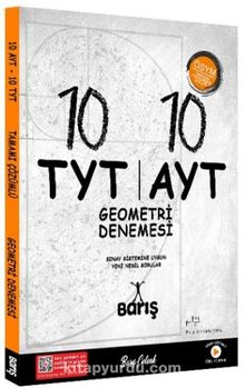 10 TYT 10 AYT  Geometri Denemesi - Barış Çelenk