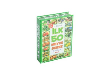 İlk 50 Meyve Sebze (Eğitici Flash Card)