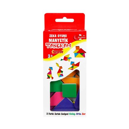 Manyetik Tangram (3+ Yaş) (36 Parça)