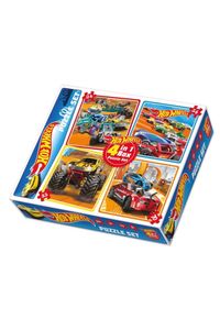 Dıy Toy Hotwheels 4ın1 Puzzle(1895)
