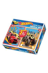 Diy-toy Hot Wheels 2 In 1 Puzzle(1535)