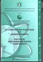 Political And Administrative Corruption/La Corruption Politique Et Administrative