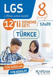 2021 LGS Türkçe 12’li Deneme