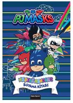 Pjmasks Neşeli Renkler Boyama Kitabı