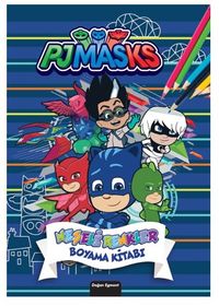 Pjmasks Neşeli Renkler Boyama Kitabı