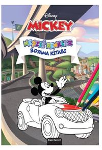 Disney Mickey Neşeli Renkler Boyama Kitabı