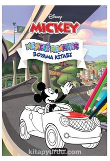 Disney Mickey Neşeli Renkler Boyama Kitabı - Bilinmeyen Yazar