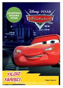 Disney Pixar Arabalar Yıldız Yarışçı Çıkartmalı Boyama Kitabı - Bilinmeyen Yazar