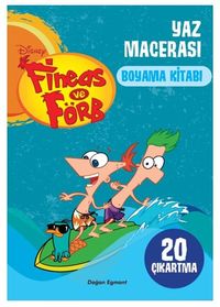 Fineas ve Förb Yaz Macerası Boyama Kitabı