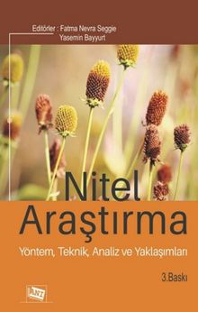 Nitel Araştırma  & Yöntem, Teknik, Analiz ve Yaklaşımları