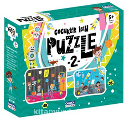 Çocuklar İçin Puzzle 2 (Kutulu)