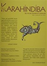 Karahindiba İki Aylık Edebiyat Dergisi Sayı:1 Ekim - Kasım 2015