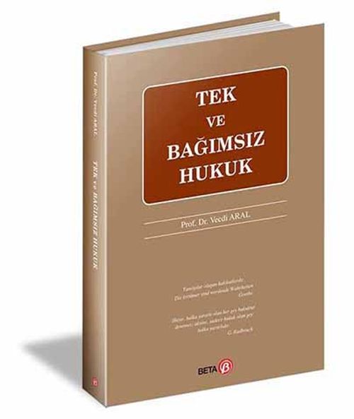 Tek ve Bağımsız Hukuk