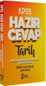 KPSS Hazır Cevap Tarih Soru Bankası 