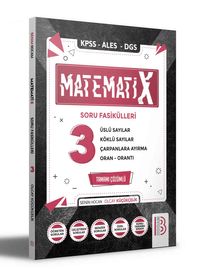 KPSS ALES DGS MatematiX Soru Fasikülleri 3 