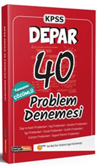 KPSS Depar Tamamı Çözümlü 40 Problem Denemesi