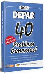 DGS Depar Tamamı Çözümlü 40 Problem Denemesi