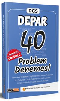 DGS Depar Tamamı Çözümlü 40 Problem Denemesi
