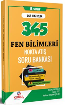 345 LGS Fen Bilimleri Nokta Atış Soru Bankası