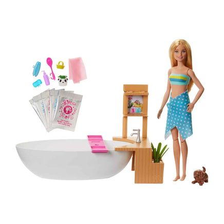 Barbie Wellness Barbie'nin Spa Günü Oyun Seti (Gjn32)