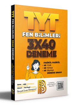 2021 TYT Fen Bilimleri 3x40 Fasikül Denemeler 