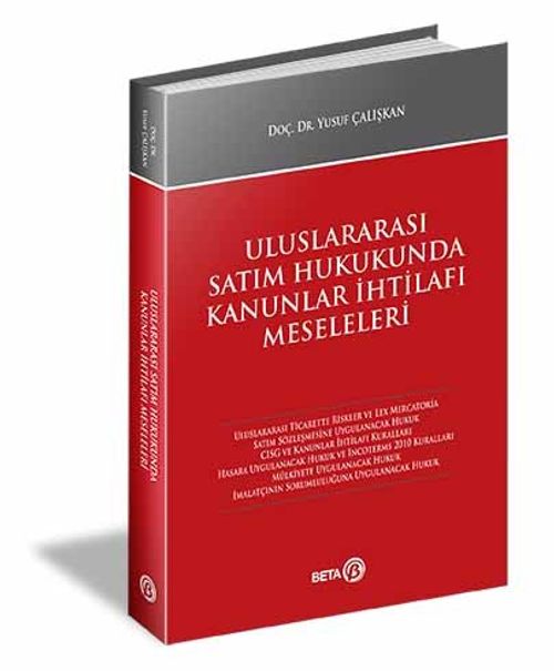 Uluslararası Satım Hukukunda Kanunlar İhtilafı Meseleleri