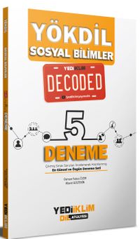 YÖKDİL Sosyal Bilimler Decoded 5 Deneme