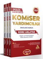 2021 Komiser Yardımcılığı Sınavlarına Hazırlık Konu Anlatımlı Modüler Set (3 Kitap)