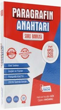 TYT KPSS ALES DGS Paragrafın Anahtarı Soru Bankası