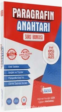 TYT KPSS ALES DGS Paragrafın Anahtarı Soru Bankası - Mehmet Nurullah Gök