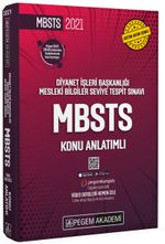 2021 Diyanet İşleri Başkanlığı Mesleki Bilgiler Seviye Tespit Sınavı MBSTS Konu Anlatımlı