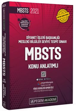 2021 Diyanet İşleri Başkanlığı Mesleki Bilgiler Seviye Tespit Sınavı MBSTS Konu Anlatımlı