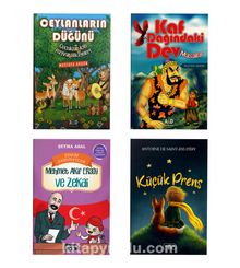Çocuklar İçin Hikaye Seti (4 Kitap) - Antoine De Saint Exupery