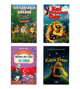 Çocuklar İçin Hikaye Seti (4 Kitap)