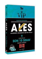 2021 VİP ALES Son 10 Sınav Tamamı Çözümlü Çıkmış Sorular
