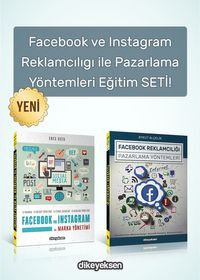 Facebook ve Instagram Reklamcılığı ile Pazarlama Yöntemleri Eğitim Seti (2 Kitap)