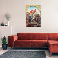 Fatih'in İstanbul'u Fethi Ahşap Puzzle Poster 104 Parça (PP-005-C)